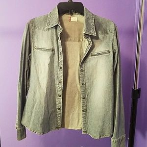 Levi's girl's button down top